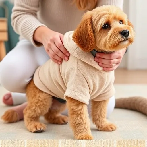 옷 입히기 트레이닝: 다이소 강아지옷도 편안하게 입히는 비결