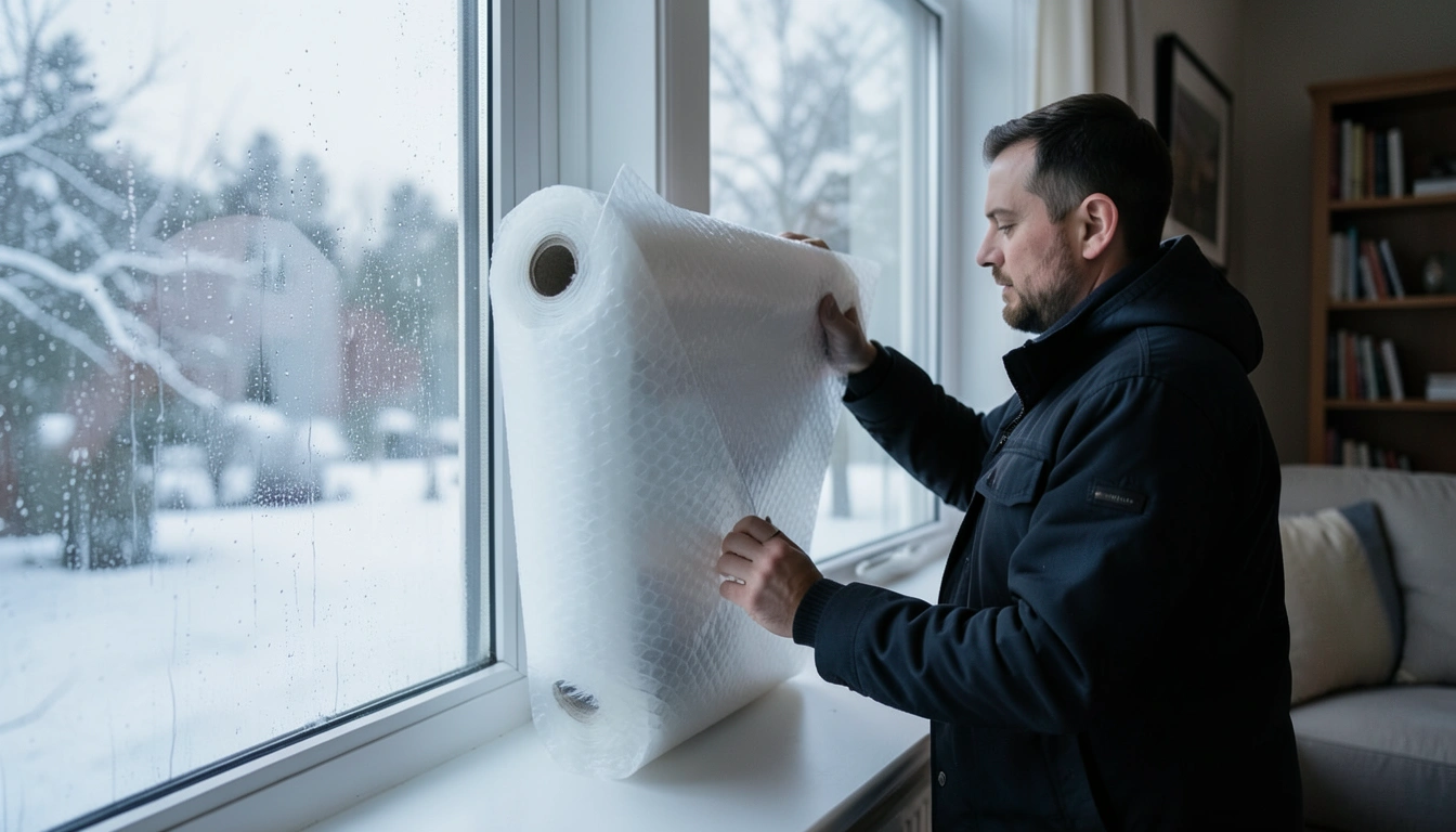 뽁뽁이, 단순 부착이 아닌 '과학적 시공'이 중요!