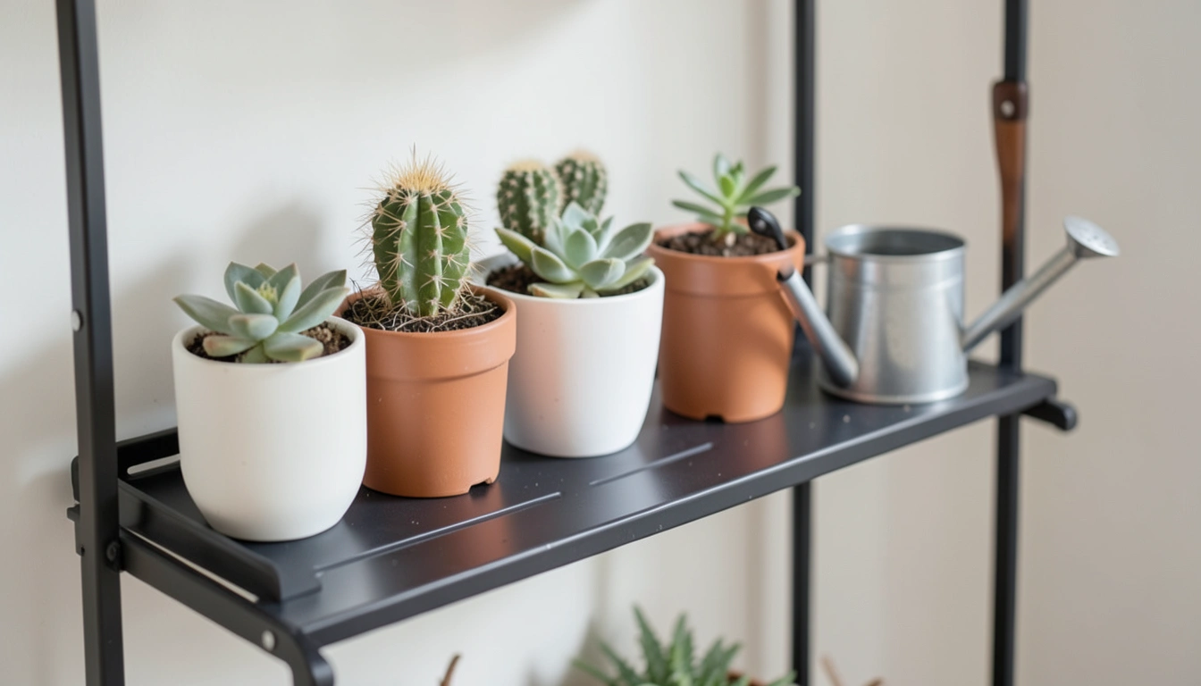 다이소 넘어 전문가처럼! 화분 선반 선택 시 고려할 '진짜' 중요한 것들
