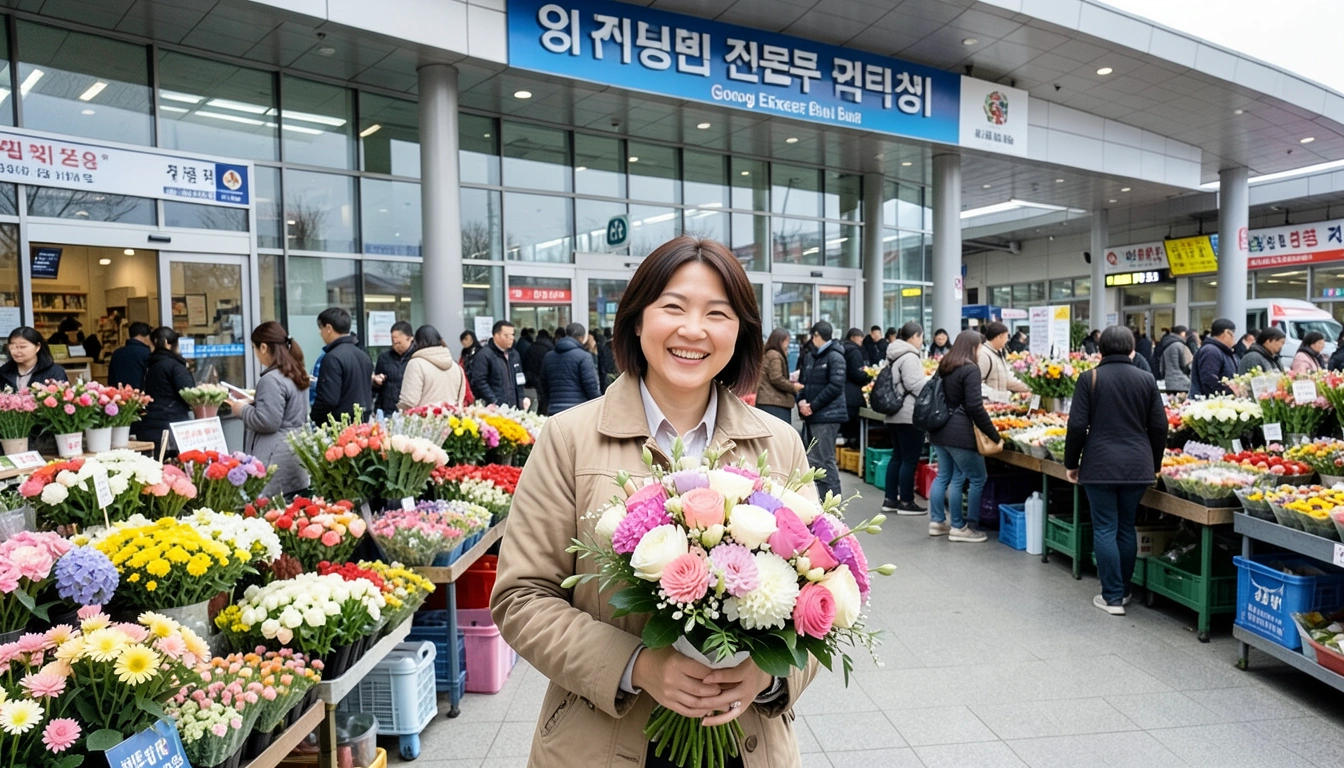 경험자가 알려주는 고속터미널 꽃시장 vs. 주변 꽃집, 현명한 선택법