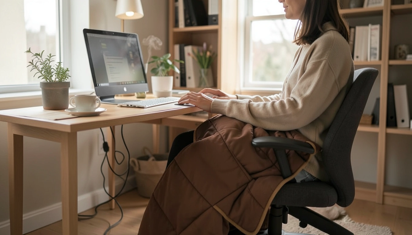 보온 넘어선 스마트함: 전기·USB 무릎담요, 현명한 선택 기준