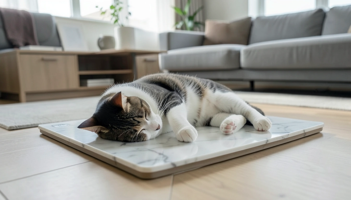 진짜 시원한 고양이 대리석 쿨매트, 이것만 확인하세요!