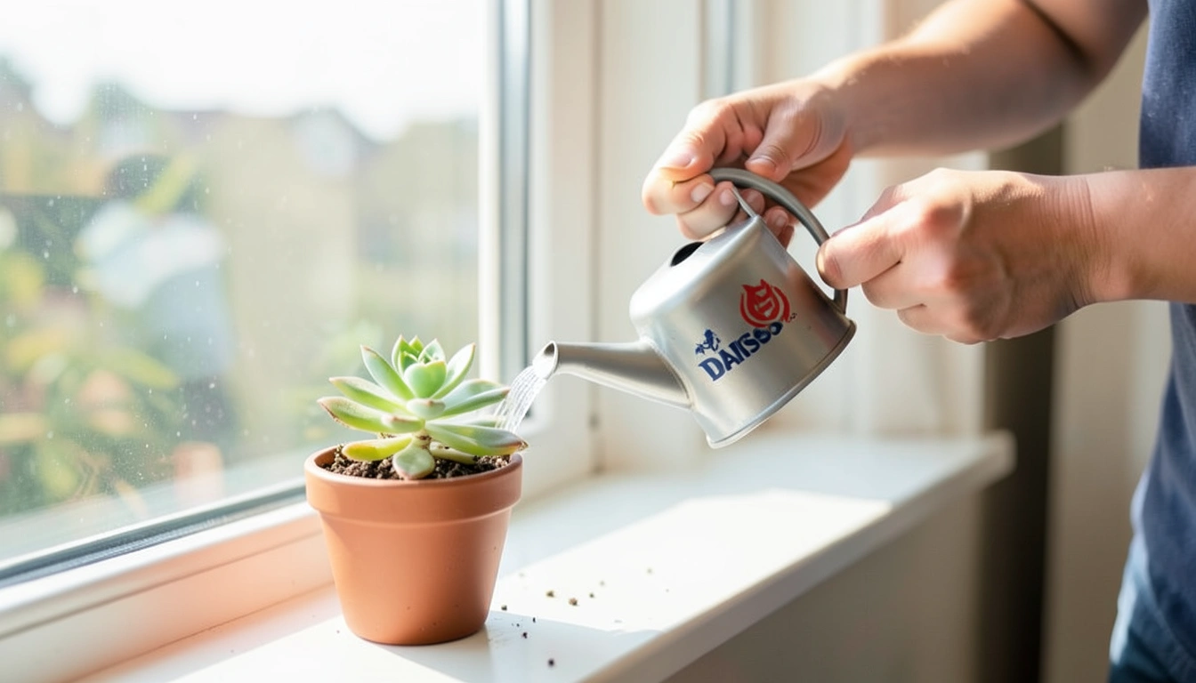 내 식물에 딱 맞는 다이소 물조리개 고르는 법: 긴 입구 vs 소형