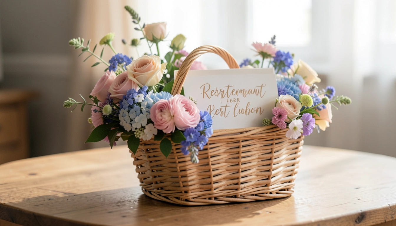 받는 분과 상황에 따라 달라지는 꽃바구니 메시지 (맞춤형 문구 & 꽃 조합)