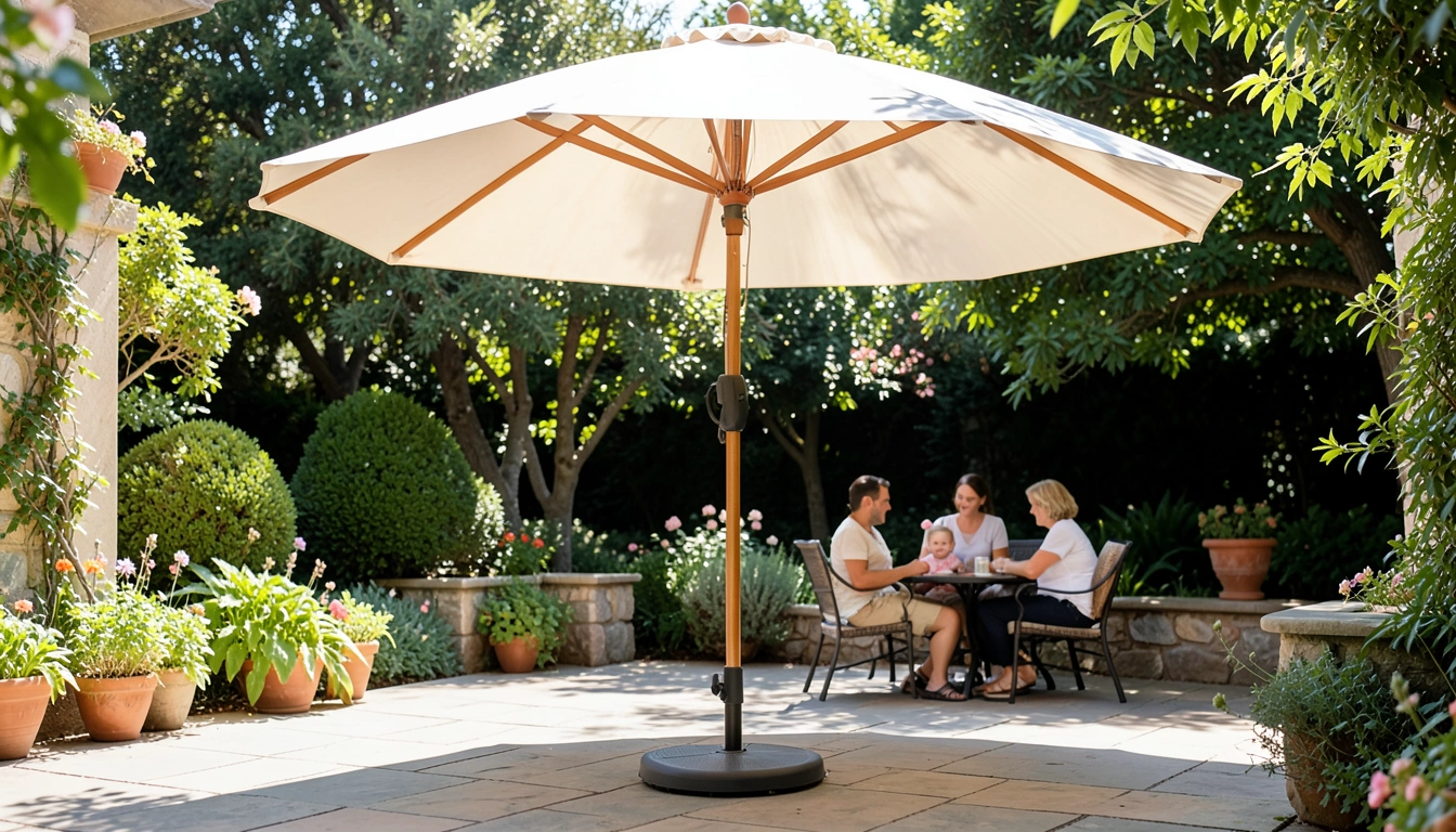 흔들림 없는 파라솔: 기능성과 안전성을 높이는 비결