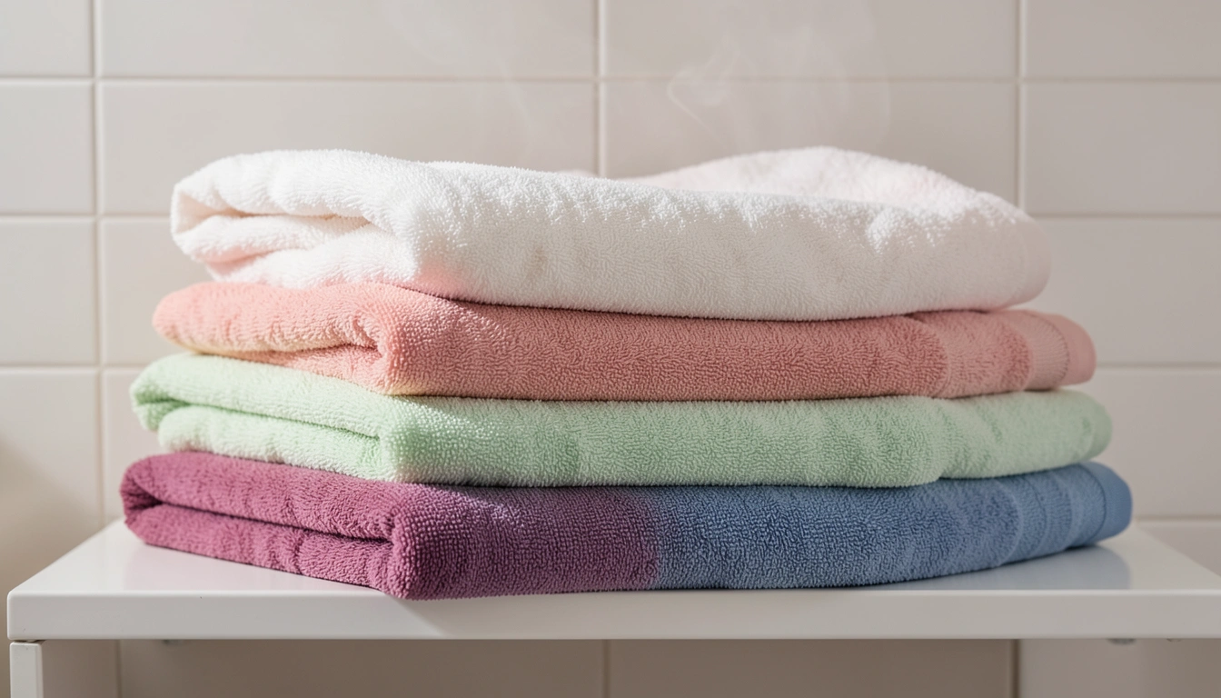 타올 소재와 기능, 제대로 알고 고르기: 흡수력부터 건조력까지!